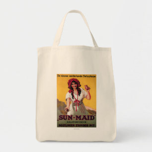 Sun-Maid California Raisin Poster Tote Bag