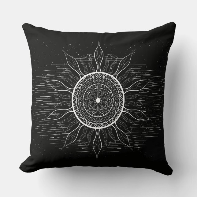Sun Mandala 2 Cushion (Front)