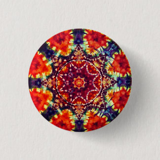 Sun Mandala 3 Cm Round Badge