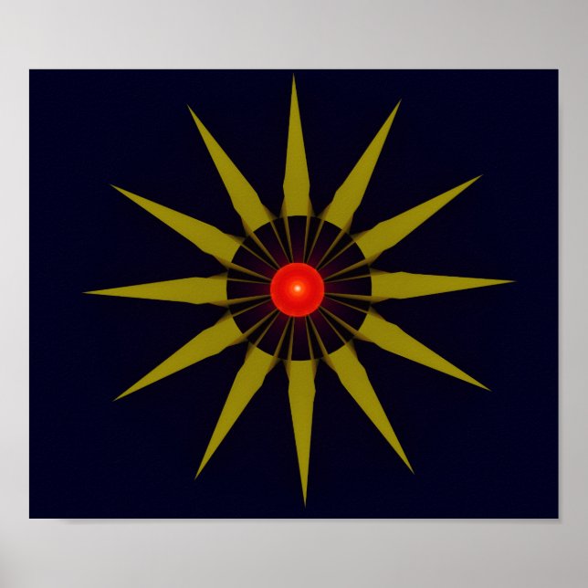 Sun Medallion Poster (Front)