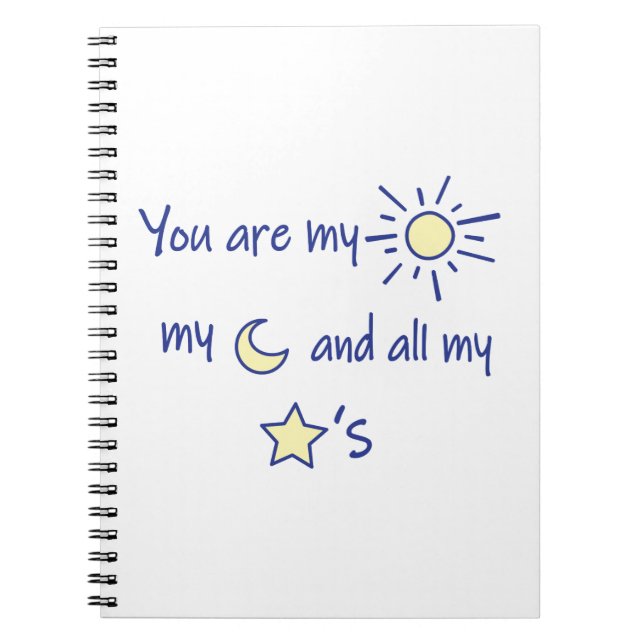 Sun-Moon-and-Stars- Notebook (Front)
