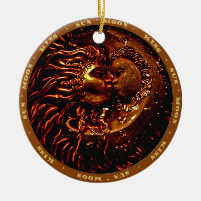 Sun<Moon,kiss ornament (Front)
