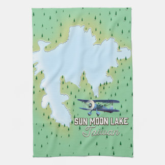 Sun Moon Lake Taiwan Tea Towel