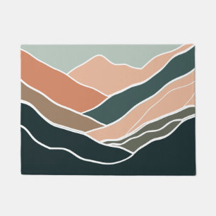 Sun & Moon Mountains Doormat