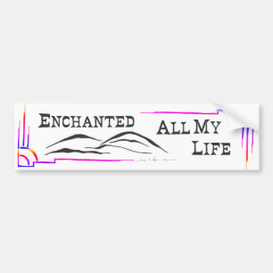 SUN & MOON MTN e.a.m.l. BUMPER STICKER