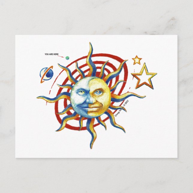 SUN-MOON POST CARD (Front)