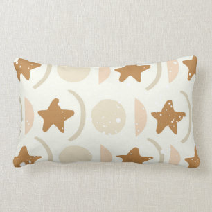 sun moon stars boho nursery pillow baby shower
