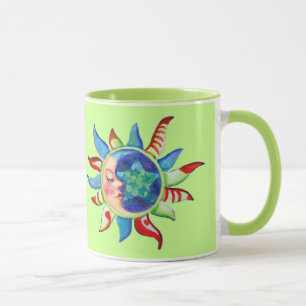SUN, MOON & STARS by SHARON SHARPE Mug