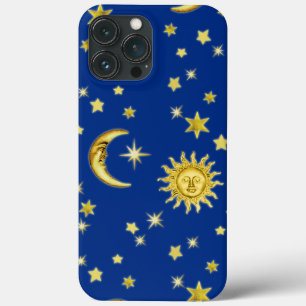 Sun, Moon & Stars iPhone 13 Pro Max Case