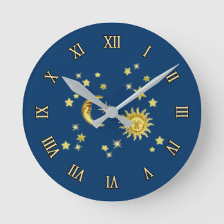 Sun, Moon & Stars Clock