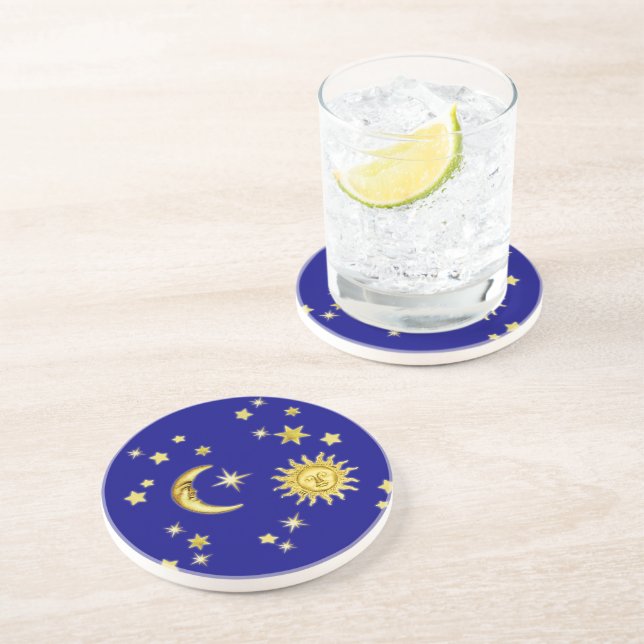 Sun, Moon & Stars Coaster (Side)