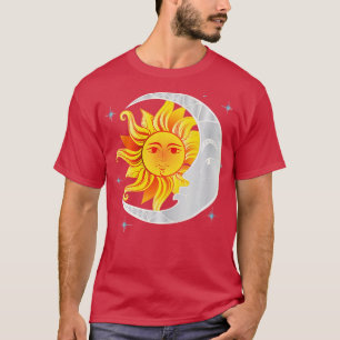 Sun Moon Stars Earth Astrology Astronomer Astronom T-Shirt