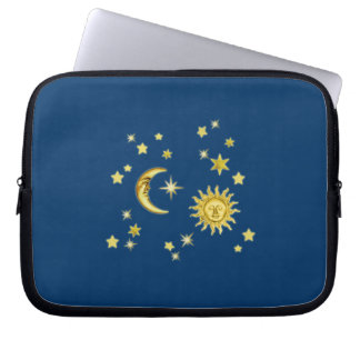 Sun, Moon & Stars Laptop Sleeve