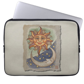 Sun Moon & Stars Laptop Sleeve