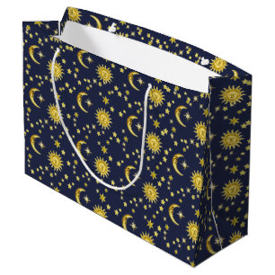 Sun, Moon & Stars Large Gift Bag