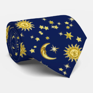 Sun, Moon & Stars Tie