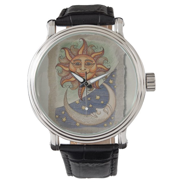 Sun Moon & Stars Watch (Front)