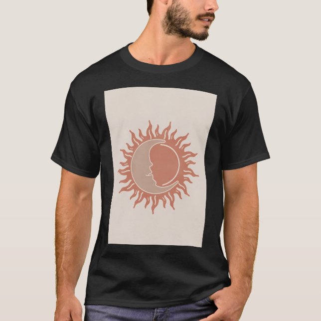 Sun  Moon T-Shirt (Front)