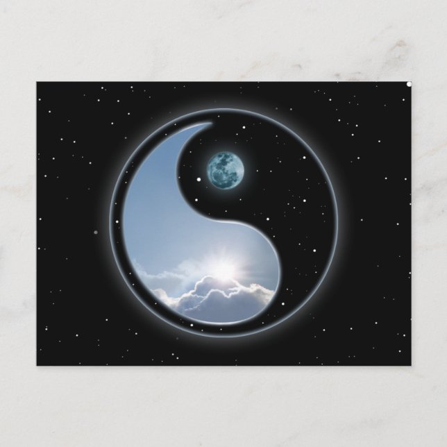 Sun-Moon Yin-Yang Postcard (Front)