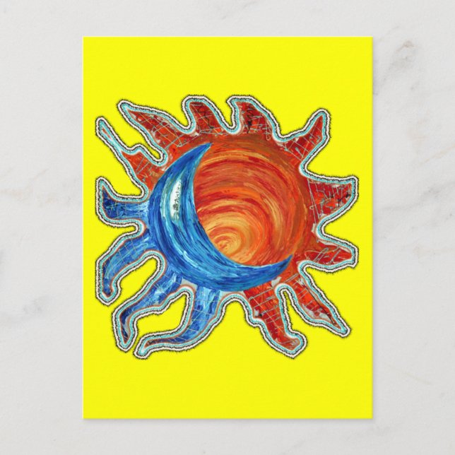 Sun N Moon Postcard (Front)