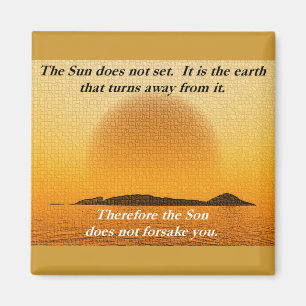 Sun Never Sets Magnet
