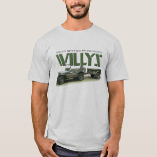 Sun Never Sets on Willys Light Coloured Shirt