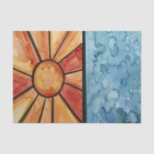 Sun Ocean                                          Tissue Paper