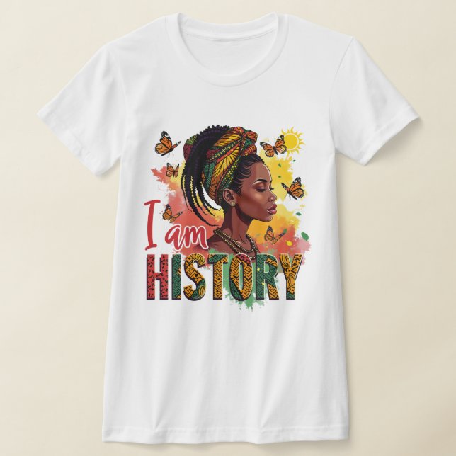 Sun of Freedom: African Beauty Tee  (Laydown)
