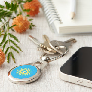 Sun of May Key Ring