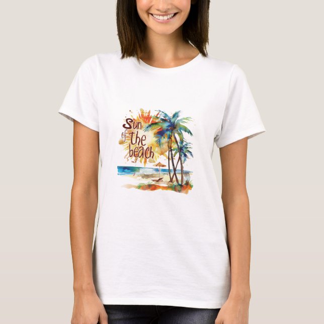 Sun of the beach T-Shirt (Front)