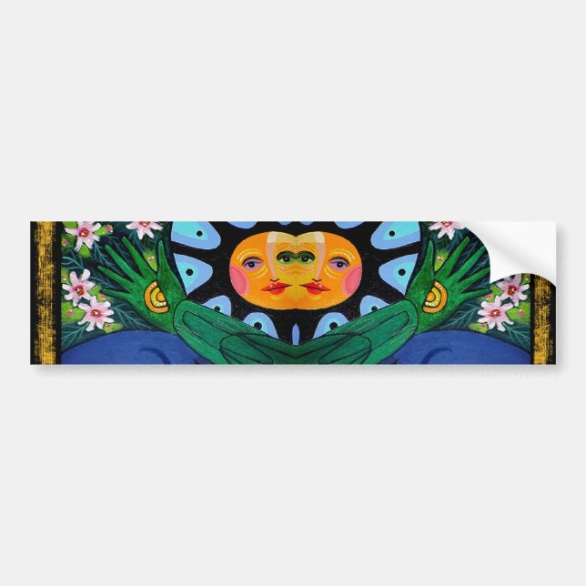 sun of the green king bumper sticker (Front)