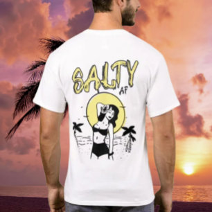 Sun on the Beach by Salty AF  T-Shirt