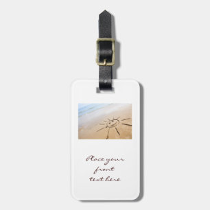 Sun On The Beach Luggage Tag