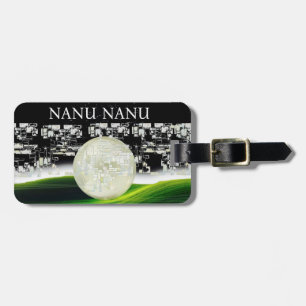 SUN ON THE MOON LUGGAGE TAG