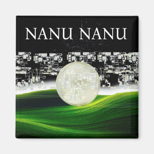 SUN ON THE MOON MAGNET