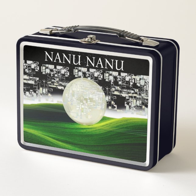 SUN ON THE MOON METAL LUNCH BOX (Front)