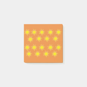 Sun Orange Yellow  Post-it Notes