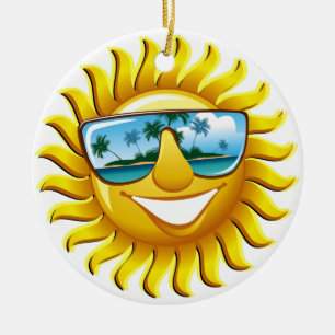 SUN Ornamenet Ceramic Tree Decoration