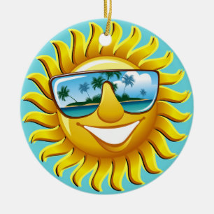 SUN Ornamenet Ceramic Tree Decoration