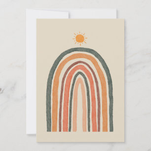 Sun Over A Rainbow Card