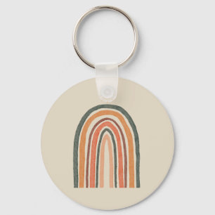 Sun Over A Rainbow Key Ring
