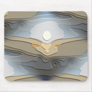SUN OVER THE HILLS MOUSE MAT