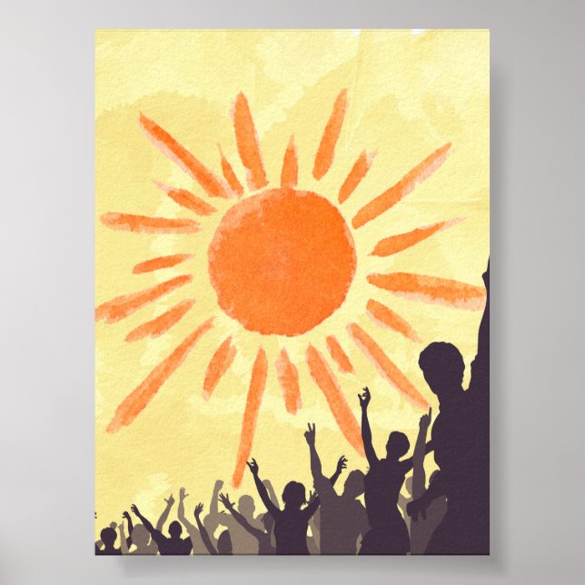 sun painting poster (Front)