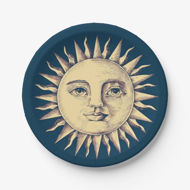 Sun Paper Plate (Front)