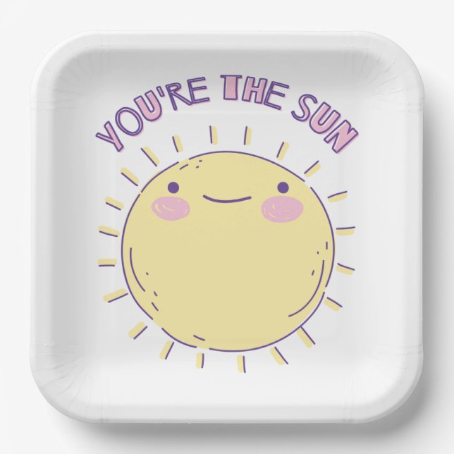 Sun Paper Plate (Front)