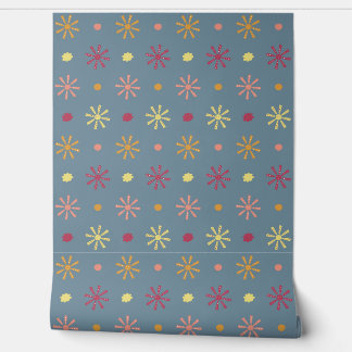 sun pattern wallpaper