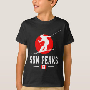 Sun Peaks Canada Ski Resort Rocky Mountains Canadi T-Shirt