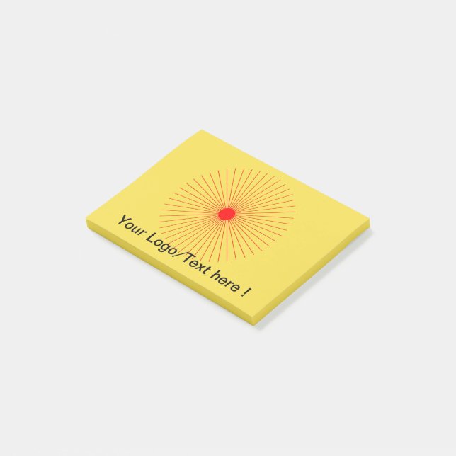 sun post-it notes (Angled)