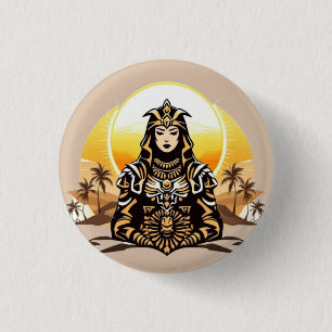 Sun Priestess 3 Cm Round Badge