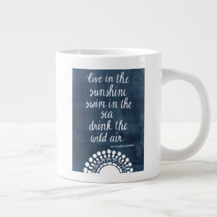 Sun Quote I Large Coffee Mug